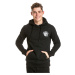 Meatfly pánská mikina Pizza Hoodie Black | Černá