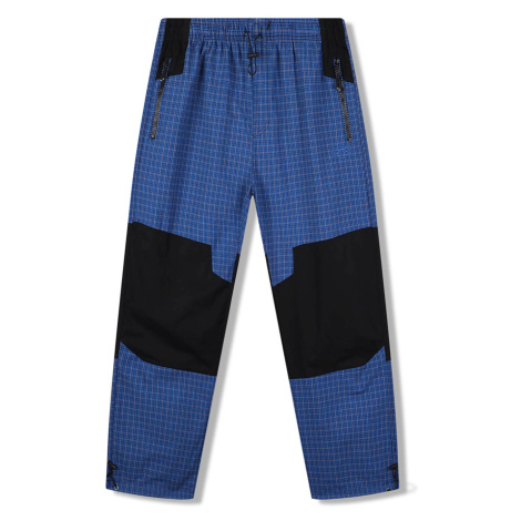 Pánské plátěné kalhoty KUGO FK7611, modrá Barva: Modrá