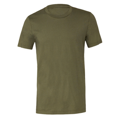 Canvas Unisex tričko s krátkým rukávem CV3001 Military Green Bella + Canvas