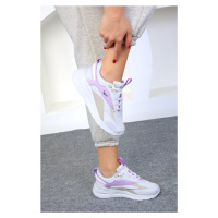 Soho White-Ice-Lilac Women's Sneaker 18867