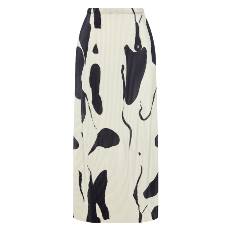 Trendyol Sukně režná / černá