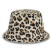 New-Era Wmns leopard bucket newera Béžová