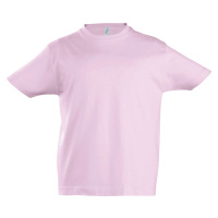 SOĽS Imperial Kids Dětské triko s krátkým rukávem SL11770 Medium pink