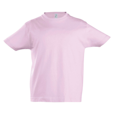 SOĽS Imperial Kids Dětské triko s krátkým rukávem SL11770 Medium pink SOL'S