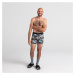 Pánské boxerky Saxx Quest Boxer Brief Fly black mountainscape