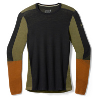 Smartwool INTRAKNIT THERMAL MERINO BL COLORBLOCK CREW black-winter moss