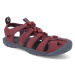 Sportovní sandály Keen - Clearwater CNX Leather W wine/red dahlia vínové