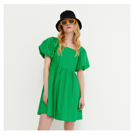 House - Bavlněné šaty - Zelená