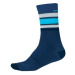 Endura Zimní ponožky Merino Stripe Blueberry