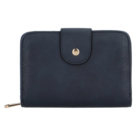 Malá dámská koženková peněženka Bellena, modrá Coveri