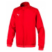 Puma LIGA SIDELINE JACKET Chlapecká sportovní bunda, červená, velikost