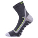 Voxx Kryptox Unisex sportovní ponožky - 3 páry BM000000631000100493 tmavě šedá/žlutá
