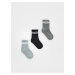 Reserved - Sada 3 párů ponožek - Tyrkysová