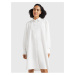 Bílé dámské oversize košilové šaty Tommy Hilfiger