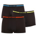 3PACK pánské boxerky DKNY Spring green černé (U5_6672_DKY_3PKB)