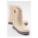 LuviShoes STOR Women's Beige Boots.