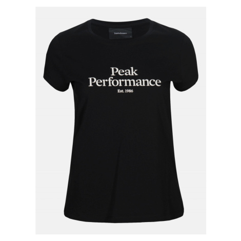 Tričko peak performance w orig tee černá