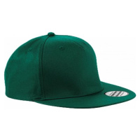 Beechfield 5-panelová snapback raperská čepice s rovným kšiltem