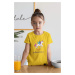 MMO Dívčí tričko Věřím v jednorožce Barva: Žlutá
