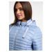 BARBARA LEBEK prošívaná bunda s kapucí Barva: Modrá, Mezinárodní