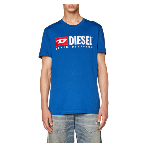 Tričko diesel t-diegor-div t-shirt modrá