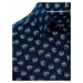 Dstreet Granátová košile s výrazným květinovým vzorem