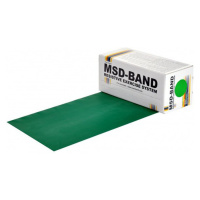 MSD BAND MSD-BAND Cvičební pás, 5.5m tuhý, zelený