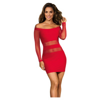 Šaty model 17681502 červené - Axami