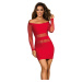 Šaty model 17681502 červené - Axami