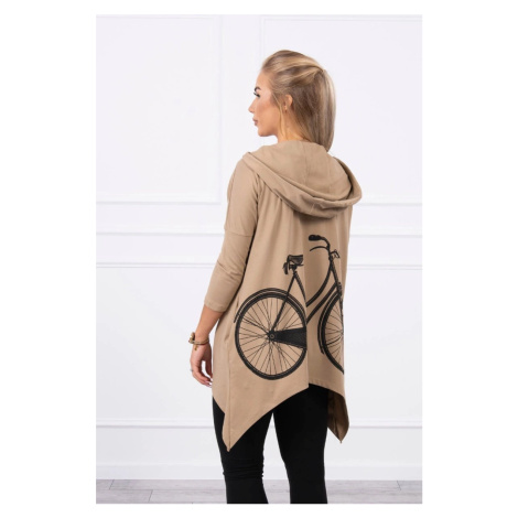 Kesi Mikina Bike s potiskem Barva: Béžová