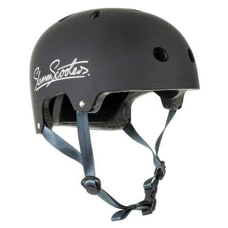 Slamm - Logo Helmet Black - helma + samolepky