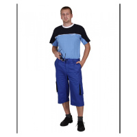 Kalhoty pán. 3/4 prac. pas, 0456, bar.výpustka, BA 245, VS182, stř.modrá/černá