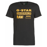 G-Star Raw COMPACT JERSEY O Černá