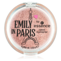 Essence Emily In Paris zapečený rozjasňovač odstín Rumenilo 8 g
