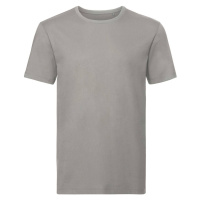 Beige Men's T-shirt Pure Organic Russell