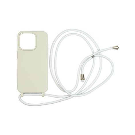 Mobile Origin Lanyard Case Light Grey iPhone 15 Pro