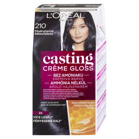 L'Oréal Paris Casting Crème Gloss 210 Modročerná