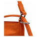 Oranžová dámská kombinace crossbody kabelky a batohu Sestie Mahel