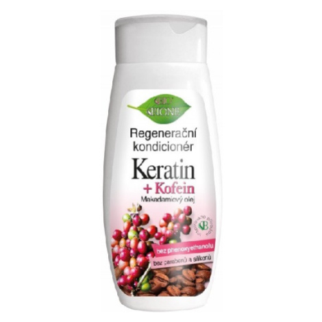 BIO BIONE Keratin + Kofein Regenerační kondicionér 260 ml Bione Cosmetics