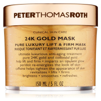 Peter Thomas Roth 24K Gold Mask luxusní zpevňující maska na obličej s liftingovým efektem 150 ml
