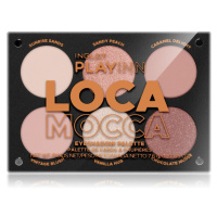 Inglot PlayInn Eyeshadow Palette paletka očních stínů odstín LOCA MOCCA 7,4 g