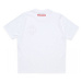 Tričko dsquared2 slouch fit t-shirt bílá