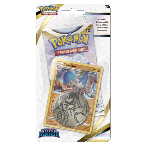 Nintendo Pokémon: Sword & Shield: Silver Tempest - Checklane Blister Varianta: Cranidos