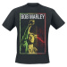 Bob Marley Rise Stripes Tričko černá