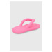 Žabky Melissa dámské, růžová barva, na plochém podpatku