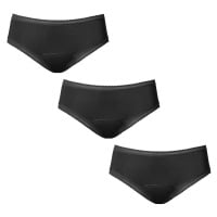 love Luna 3PACK Menstruační kalhotky Bikini XL