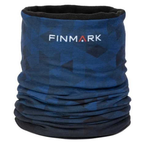 Finmark FSW-212 Multifunkční šátek s fleecem, tmavě modrá, velikost