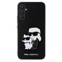 Karl Lagerfeld PU Saffiano Karl and Choupette NFT kryt pro Samsung Galaxy A54 5G černý