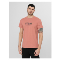 4F-MENS T-SHIRT TSM026-65S-PALE CORAL Oranžová