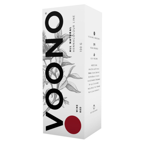 VOONO Henna Wine Red 100 g